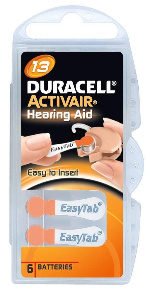 Duracell Activair Hearing Aid Batteries Size 13