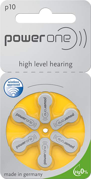Power One Hearing Aid Batteries Size 10